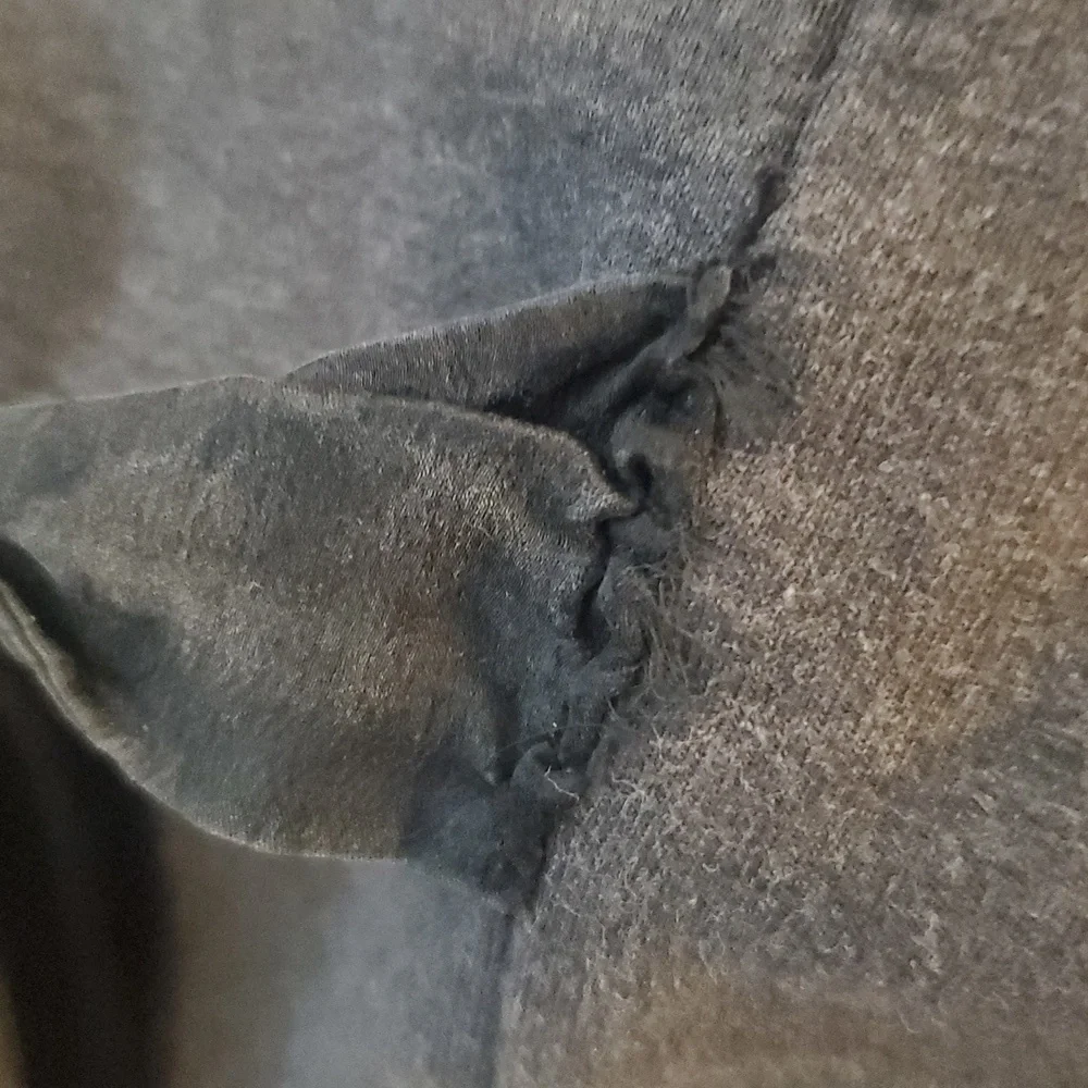 Bebe Embellished Hoodie Black And Gray Long Sleeves - Picture 8 of 9